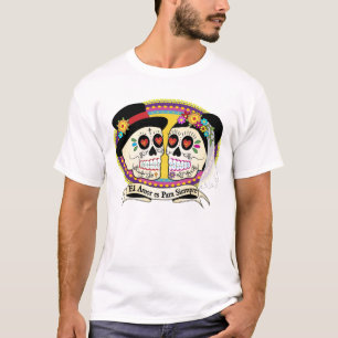 T-shirt La chemise des hommes de crâne de sucre de