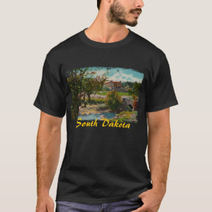 T-shirt La chemise des hommes de parc d'état de Custer
