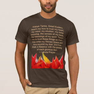 T-shirt la chemise des hommes de prière de lakota