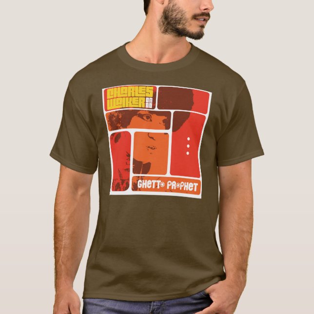 T-shirt La chemise des hommes de "prophète de ghetto" de (Devant)