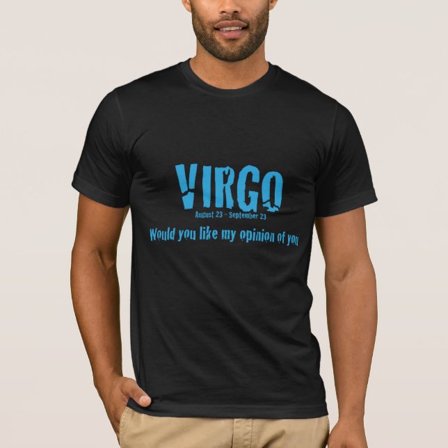 T-shirt La chemise des hommes de Vierge (Devant)