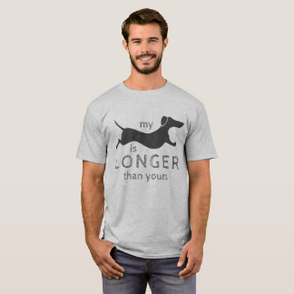T-shirt La chemise des hommes drôles de saucisse