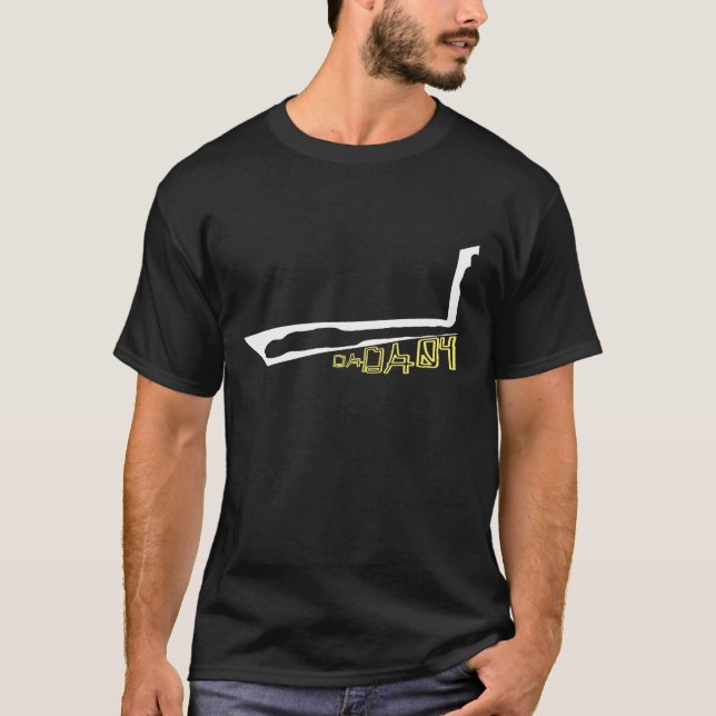 T-shirt La chemise des hommes foncés (porte ouverte) (Devant)