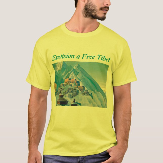T-shirt La chemise des hommes libres du Thibet (Devant)