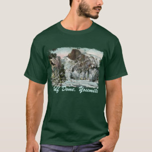 T-shirt La chemise des hommes peints demi par dôme