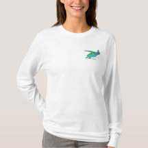 La chemise des longues femmes de douille de tortue
