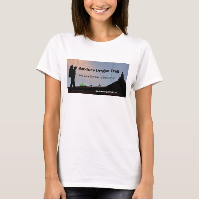 T-shirt La chemise des Sandors-Orégon-Traînée-Femmes (Devant)