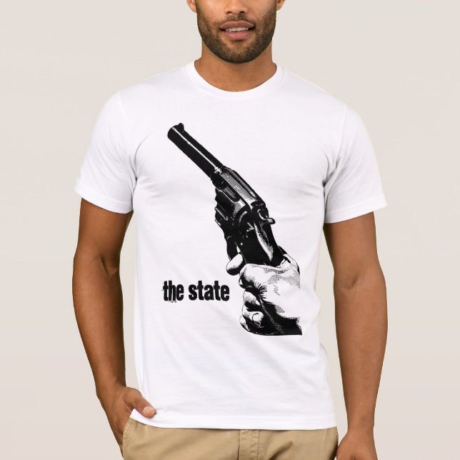 T-shirt La chemise d'état (Devant)