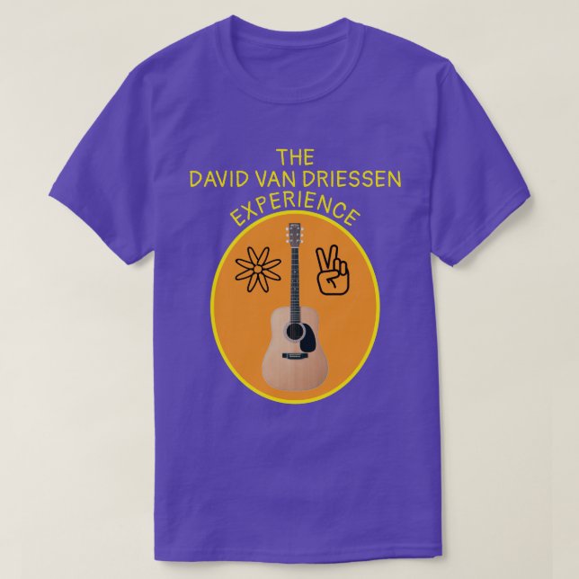 T-shirt La chemise d'expérience David Van Driessen (Design devant)