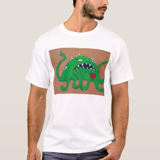 T-shirt La chemise d'hommes de monstre d'amour