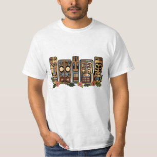 T-shirt La chemise d'hommes de partie de Tiki