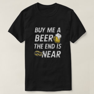 T-shirt La chemise drôle de marié m'achètent une bière