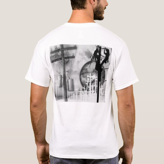 T-shirt La chemise du monteur de lignes (Dos)