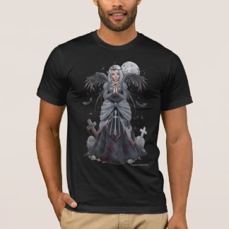 T-shirt La chemise foncée d'ange de prêtresse