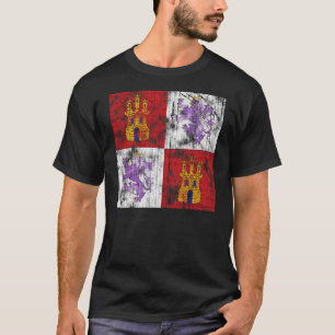 T-shirt La chemise foncée des hommes de Castille et de