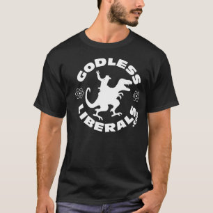 T-shirt La chemise foncée des hommes officiels libéraux