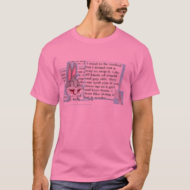 T-shirt la chemise gaie (Devant)