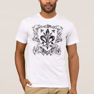 T-shirt La chemise légère des hommes Fleur-De-lis