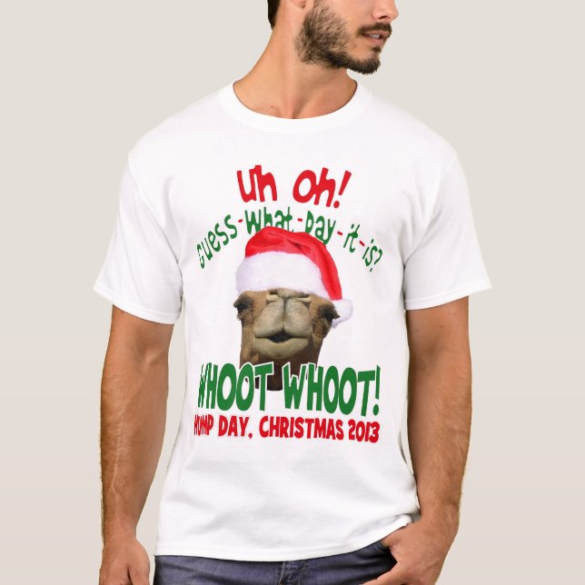 T-shirt La chemise originale de Père Noël de chameau de (Devant)