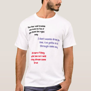 T-shirt La chemise parlante (pas vraiment)