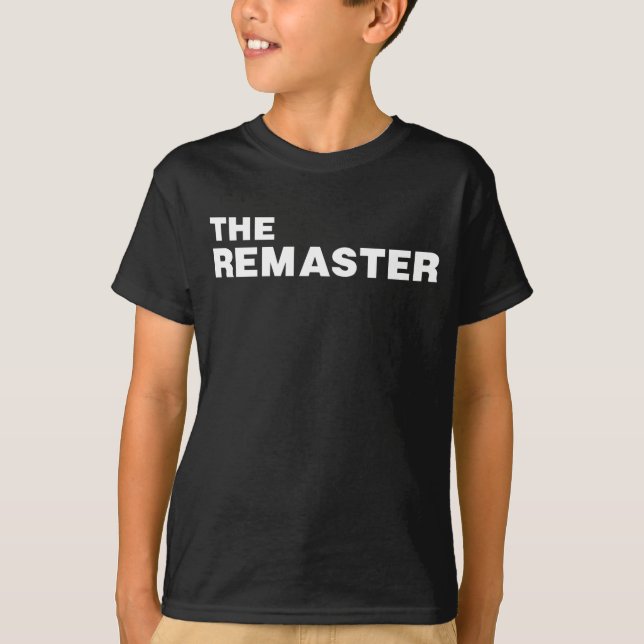 T-shirt LA chemise REMASTER de la boîte à lettres Remix En (Devant)