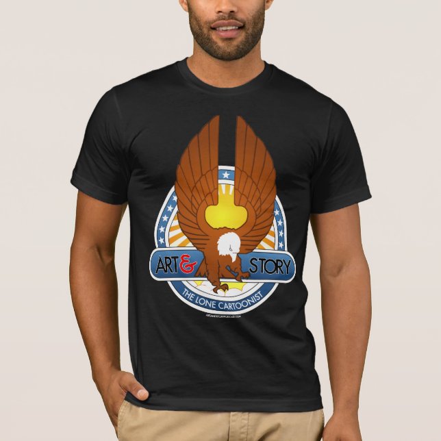T-shirt La chemise solitaire de réalisateur de dessins (Devant)
