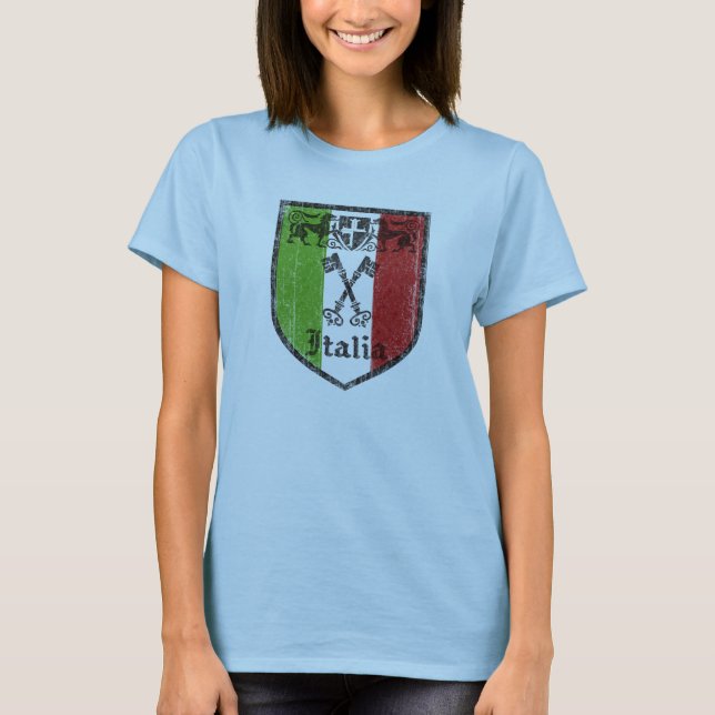 T-shirt La chemise supérieure des femmes médiévales (Devant)