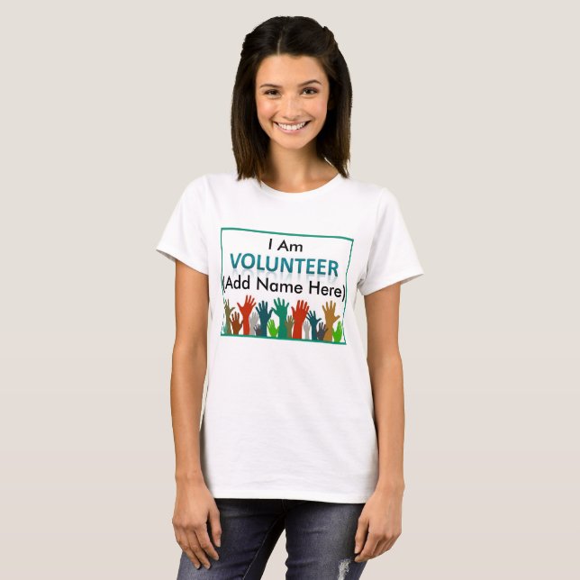 T-shirt La chemise volontaire personnalisée complètent (Devant entier)