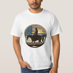 T-shirt la chemise wild west lives, grande revue américain