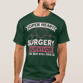 T-shirt La Chirurgie Cardiaque En Plein Air Continue À Se 
