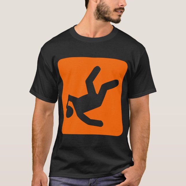 T-shirt La chute de l'homme - (Devant)