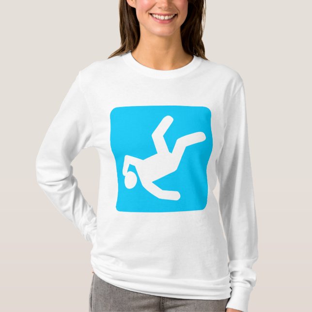 T-shirt La Chute de l'Homme - Ciel bleu (Devant)
