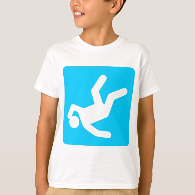 T-shirt La Chute de l'Homme - Ciel bleu (Devant)