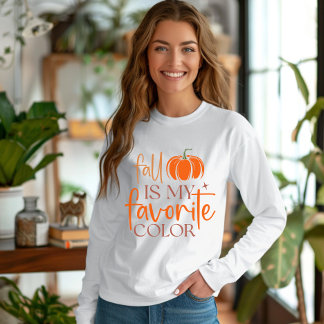T-shirt La chute est ma couleur préférée