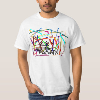 T-shirt la chute expédie l'éclaboussure de peinture