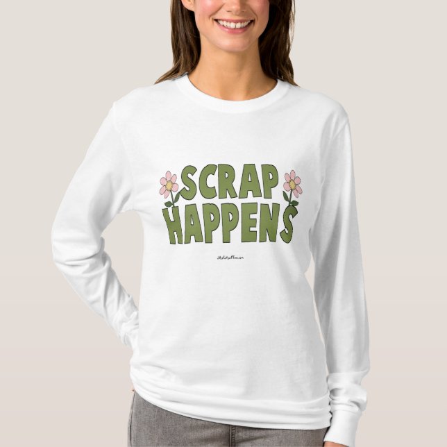 T-shirt La chute se produit (Devant)