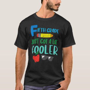 T-shirt La cinquième année vient d'avoir Glacière 5e année