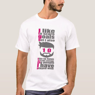 T-shirt La citation de football réussit la vie