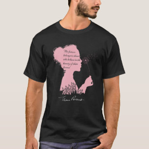 T-shirt La citation inspirée d'Eleanor Roosevelt avec un S