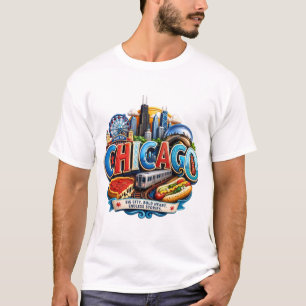 T-SHIRT LA CITE BALAYEE PAR LES VENTS CHICAGO