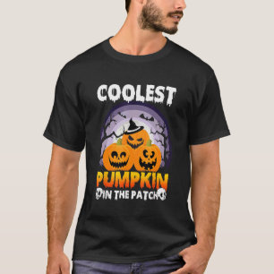 T-shirt la citrouille la plus cool d'Halloween des garçons