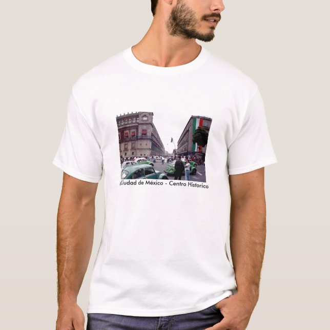 T-shirt La Ciudad de Mxico - Centro Historico (Devant)