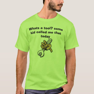 T-shirt la clé, ce qui est un outil ? un certain enfant