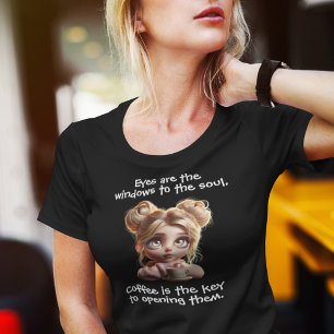 T-shirt La Clé Est Le Café