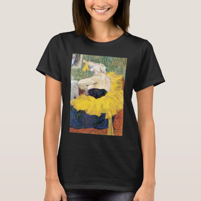 T-shirt La Clownesse (clown) Cha-U-Kao par Toulouse Lautre (Devant)
