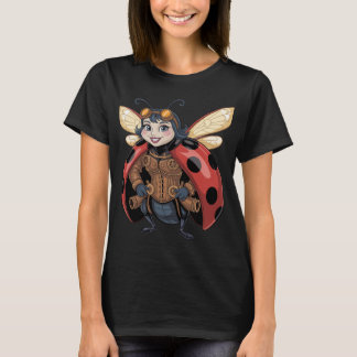 T-SHIRT LA COCCINELLE DE STEAM PUNK 