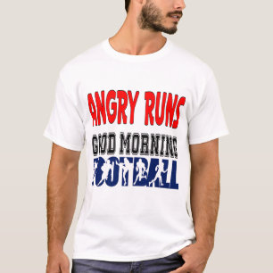 T-shirt La Colère Coule Bon Matin Football