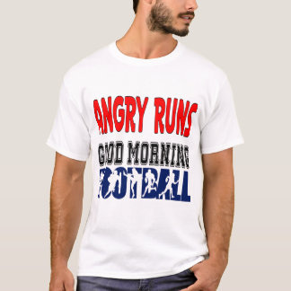 T-shirt La Colère Coule Bon Matin Football