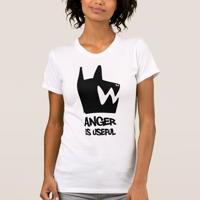 T-shirt la colère est utile (Devant)
