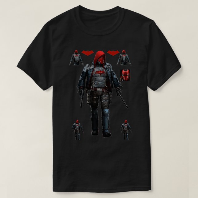 T-shirt La collection de masques faciaux Red Hood 2020 amp (Design devant)